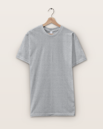 Heather Grey Suna Cotton® Adult T-shirt